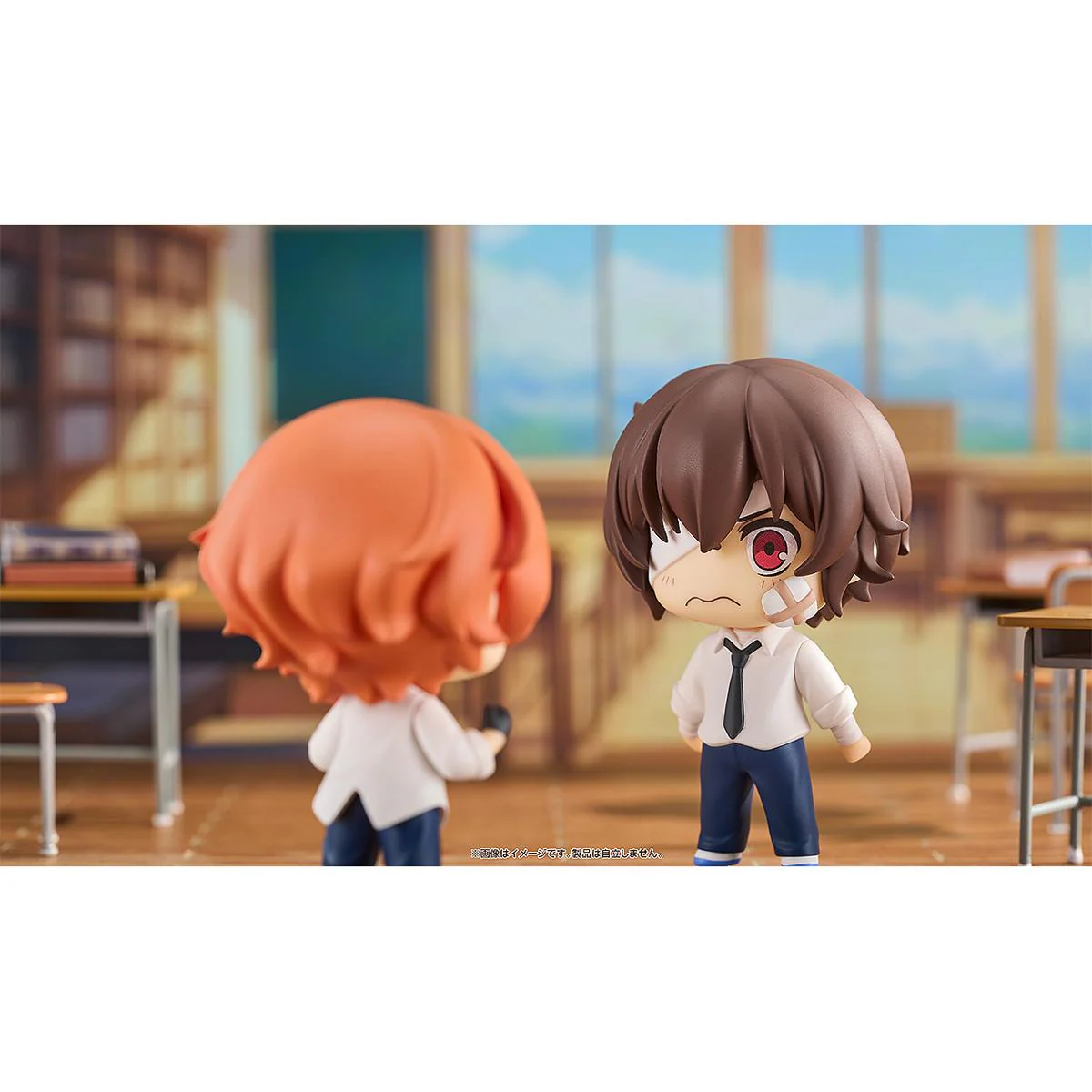[Pre-order] Bungo Stray Dogs WAN! - Osamu Dazai & Chuya Nakahara (Fourteen-Year-Old Ver.) Chibi Mini Figure Good Smile Arts Shanghai - Image 3