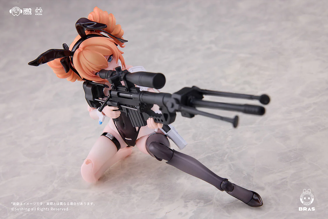 [Pre-order] BUNNY RAPID ACTION SQUAD - Sniper Leoni 1/12 Scale Figure Sushing - Image 8