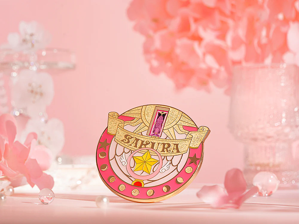 [Pre-order] Cardcaptor Sakura 25th Anniversary -Star Wand Metal Badge GoodSmile Moment - Image 3