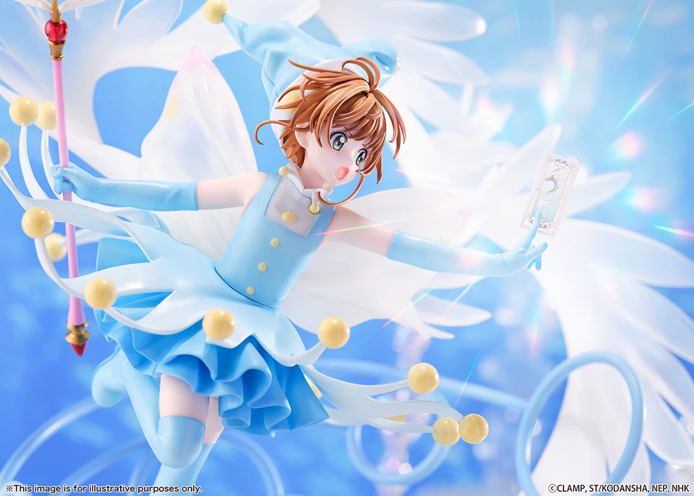 [Pre-order] Cardcaptor Sakura - Sakura Kinomoto(Battle Costumes Water Ver.) 1/7 Scale Figure eStream - Image 4