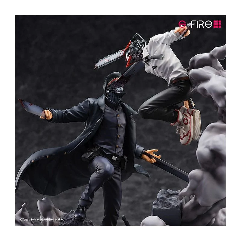 [Pre-order] Chainsaw Man - Chainsaw Man vs. Samurai Sword Non Scale Figure SEGA - Image 12