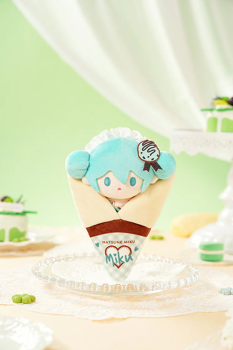 [Pre-order] Hatsune Miku - Hatsune Miku Crêpe Mascot Keychain Plushie Good Smile Company - Image 2