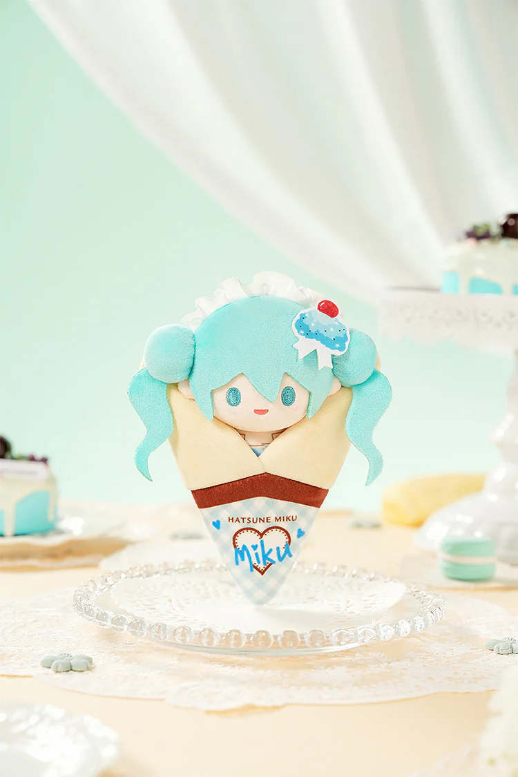 [Pre-order] Hatsune Miku - Hatsune Miku Crêpe Mascot Keychain Plushie Good Smile Company - Image 4