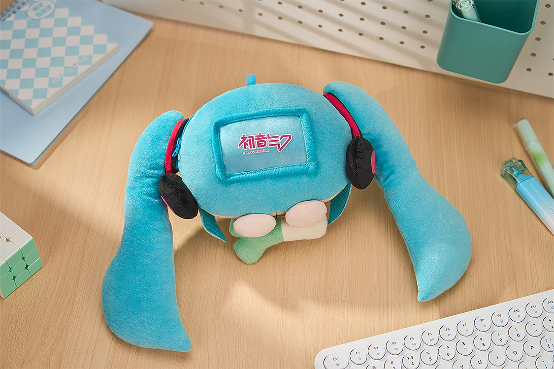 [Pre-order] Hatsune Miku - Hatsune Miku Fluffy Series Plushie Pouch Good Smile Company - Image 2