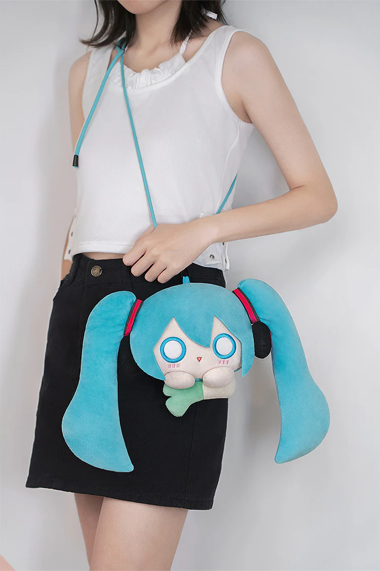 [Pre-order] Hatsune Miku - Hatsune Miku Fluffy Series Plushie Pouch Good Smile Company - Image 7