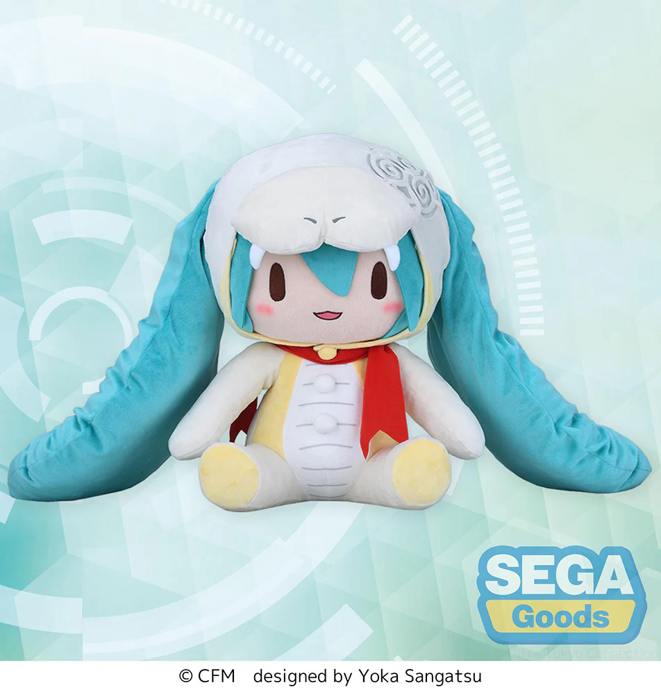 [Pre-order] Hatsune Miku - Hatsune Miku (Snake Ver.) Plushie SEGA