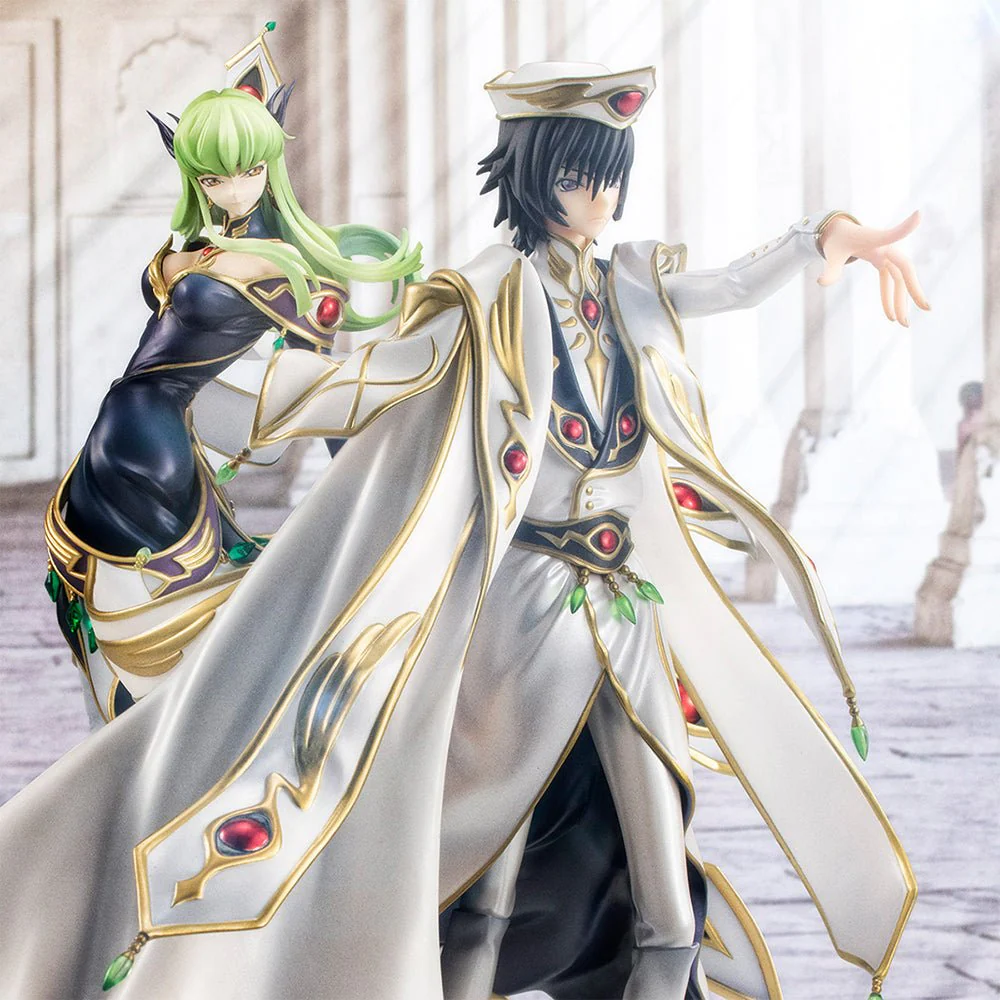 [Pre-order] Code Geass: Lelouch of the Rebellion - Lelouch vi Britannia& C.C set 1/8 Scale Figure MegaHouse - Image 8