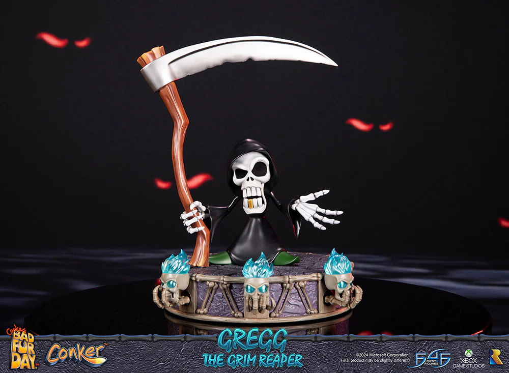 [Pre-order] Conker's Bad Fur Day - Gregg The Grim Reaper Non Scale Figure First 4 Figures - Image 2