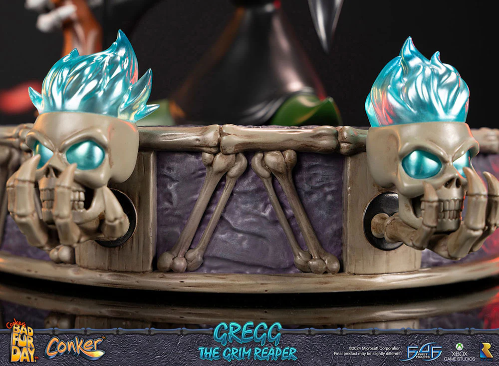[Pre-order] Conker's Bad Fur Day - Gregg The Grim Reaper Non Scale Figure First 4 Figures - Image 23