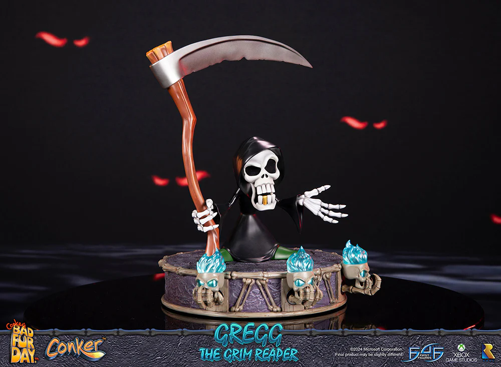 [Pre-order] Conker's Bad Fur Day - Gregg The Grim Reaper Non Scale Figure First 4 Figures - Image 9