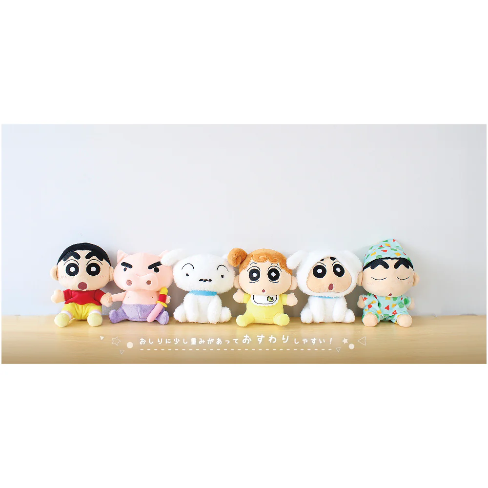 [Pre-order] Crayon Shin-chan -  Pajamas Shin-chan Osuwari Mascot Plushie T's Factory - Image 2