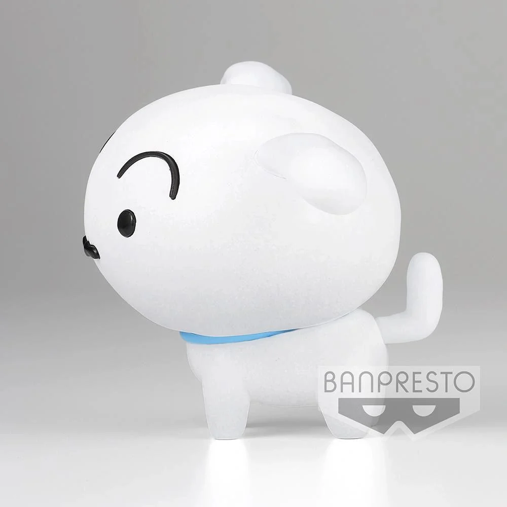 [Pre-order] Crayon Shinchan - Shiro Fluffy Puffy Prize Figure Banpresto - Image 2