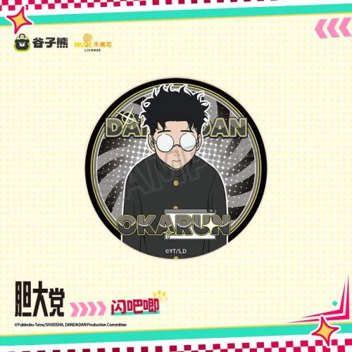 [Pre-order] DAN DA DAN - Okarun Badge KUMAGUZI