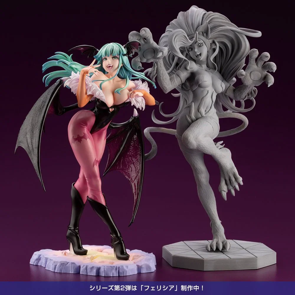 [Pre-order] Darkstalkers - Bishoujo Morrigan 1/7 Scale Figure Kotobukiya - Image 7