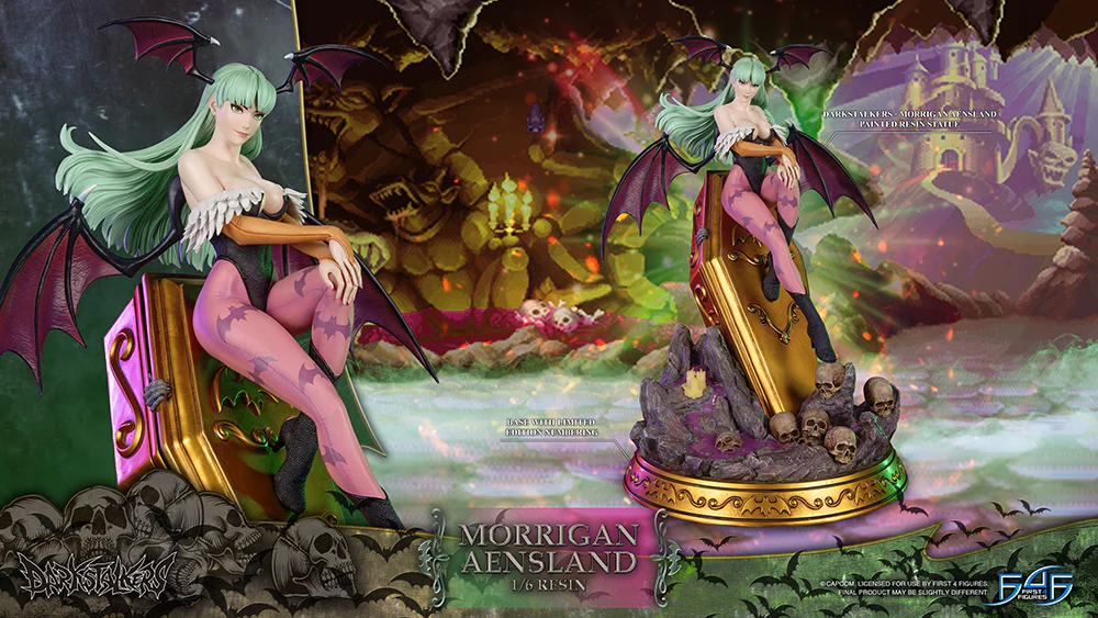 [Pre-order] Darkstalkers - Morrigan Aensland Non Scale Figure First 4 Figures - Image 30