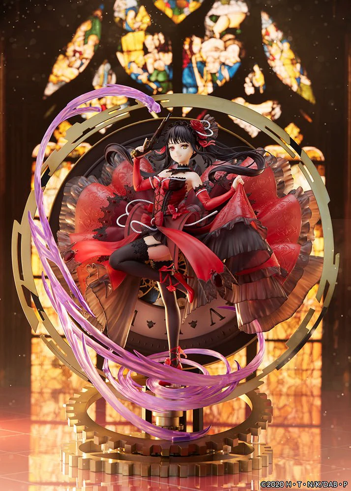 [Pre-order] Date a Barrett - Kurumi Tokizaki (Pigeon Blood Ruby Dress Ver.) 1/7 Scale Figure Estream - Image 9