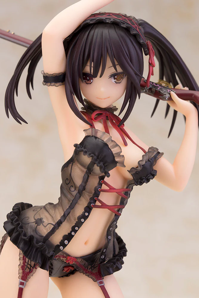 [Pre-order] Date A Live - Kurumi Tokisaki (Black Lingerie Ver.) 1/7 Scale Figure Alphamax - Image 3