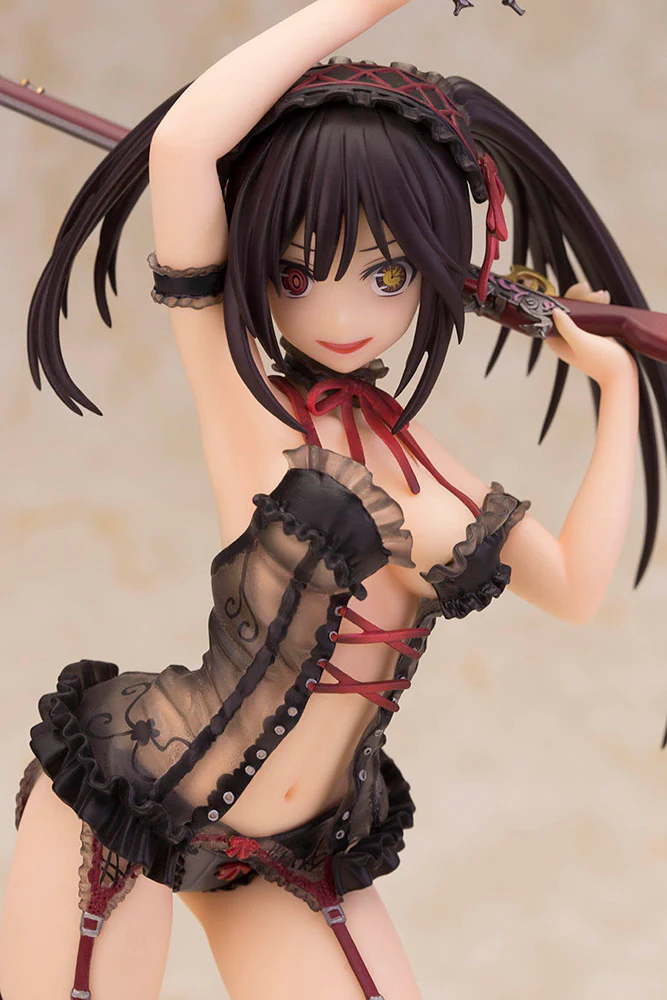 [Pre-order] Date A Live - Kurumi Tokisaki (Black Lingerie Ver.) 1/7 Scale Figure Alphamax - Image 5