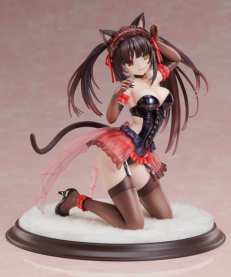 [Pre-order] Date A Live - Kurumi Tokisaki (Cat Ears Ver.) 1/7 Scale Figure Kadokawa - Image 6