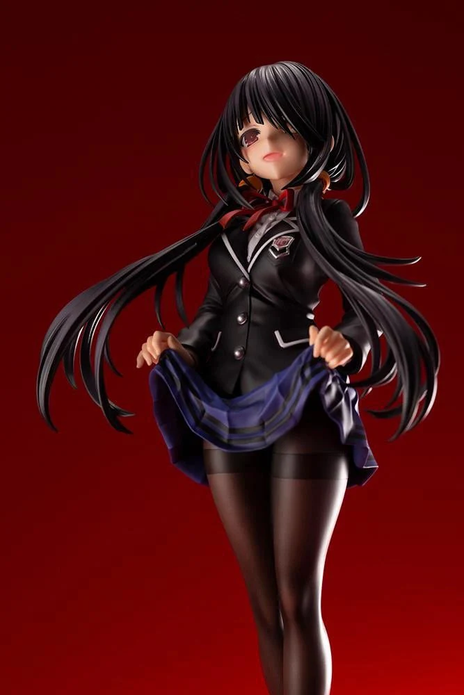 [Pre-order] Date A Live - Kurumi Tokisaki (School Uniform Ver.) 1/7 Scale Figure Kotobukiya - Image 10