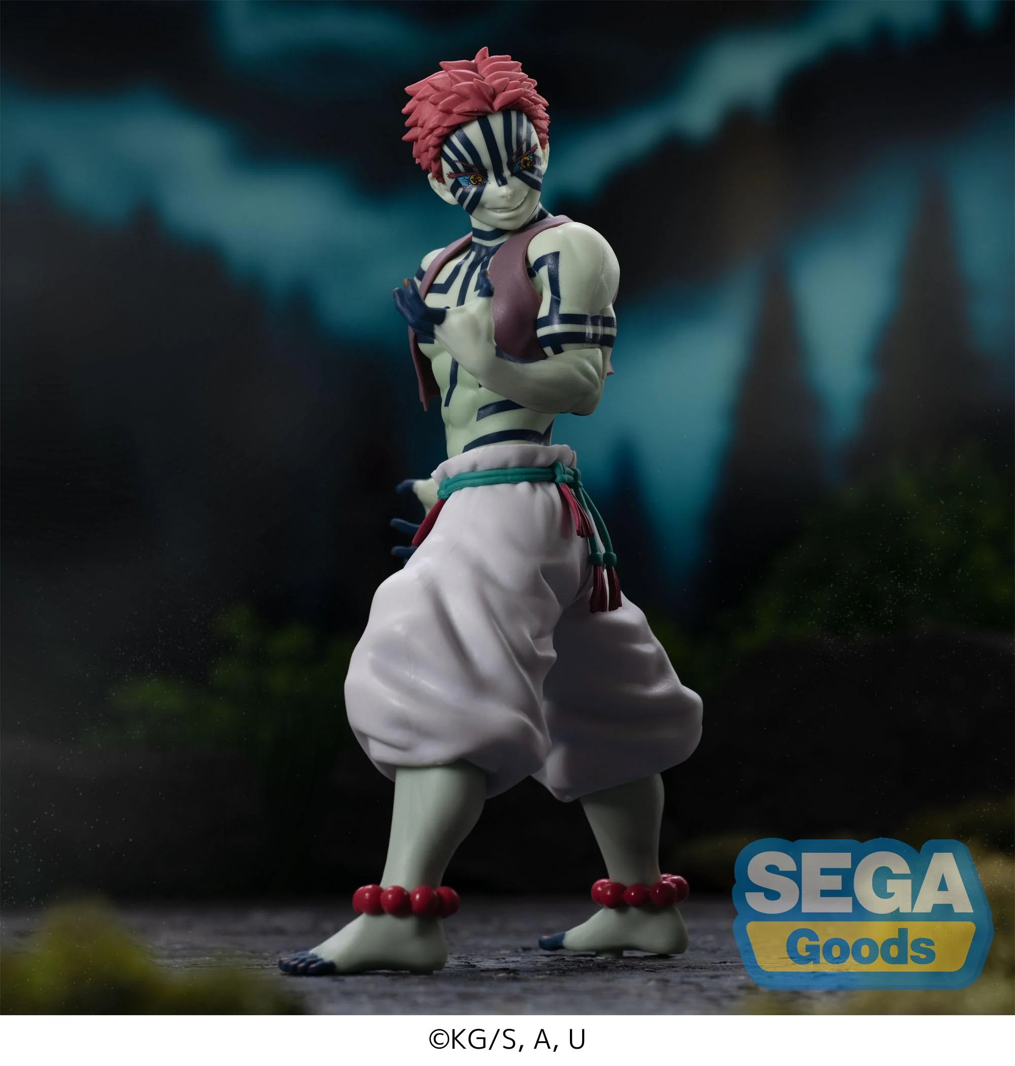 [Pre-order] Demon Slayer: Kimetsu no Yaiba - Akaza Prize Figure SEGA - Image 2