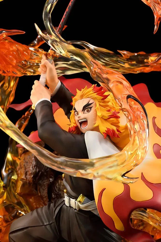 [Pre-order] Demon Slayer: Kimetsu No Yaiba - Kyojuro Rengoku DX Ver. 1/8 Scale Figure BellFine - Image 8
