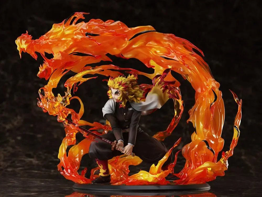 [Pre-order] Demon Slayer: Kimetsu No Yaiba - Kyojuro Rengoku Flame Breathing Esoteric Art Ninth Form: Rengoku 1/8 Scale Figure Aniplex - Image 3