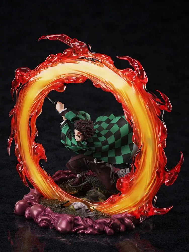 [Pre-order] Demon Slayer: Kimetsu No Yaiba - Tanjiro Kamado Hinokami Kaguya Clear Blue Sky 1/8 Scale Figure Aniplex - Image 4