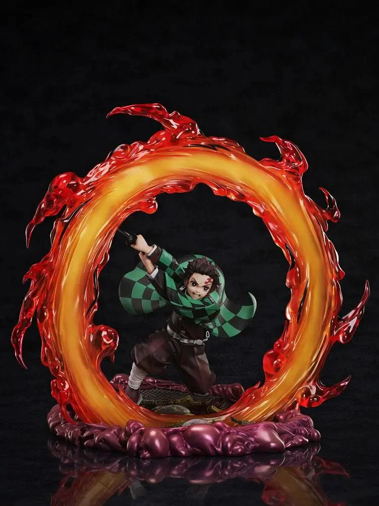 [Pre-order] Demon Slayer: Kimetsu No Yaiba - Tanjiro Kamado Hinokami Kaguya Clear Blue Sky 1/8 Scale Figure Aniplex - Image 6