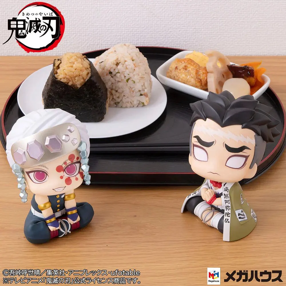 [Pre-order] Demon Slayer: Kimetsu No Yaiba - Tengen Uzui & Gyomei Himejima set (with gift) mini Figure Megahouse - Image 8