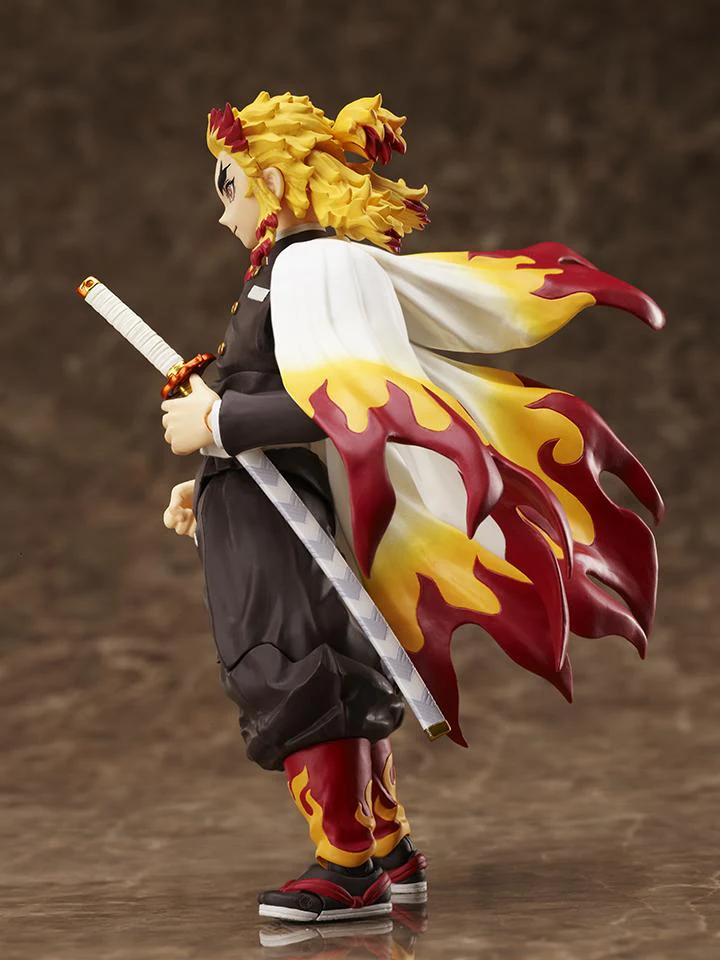 [Pre-order] Demon Slayer: Kimetsu no Yaiba - The Movie: Mugen Train - Kyojuro Rengoku [BUZZmod.] 1/12 Scale Figure - Image 9