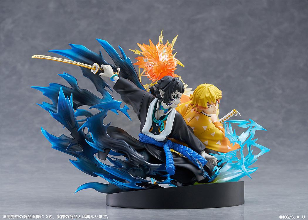 [Pre-order] Demon Slayer - Zenitsu Agatsuma & Kaigaku Non Scale Figure Aniplex - Image 6
