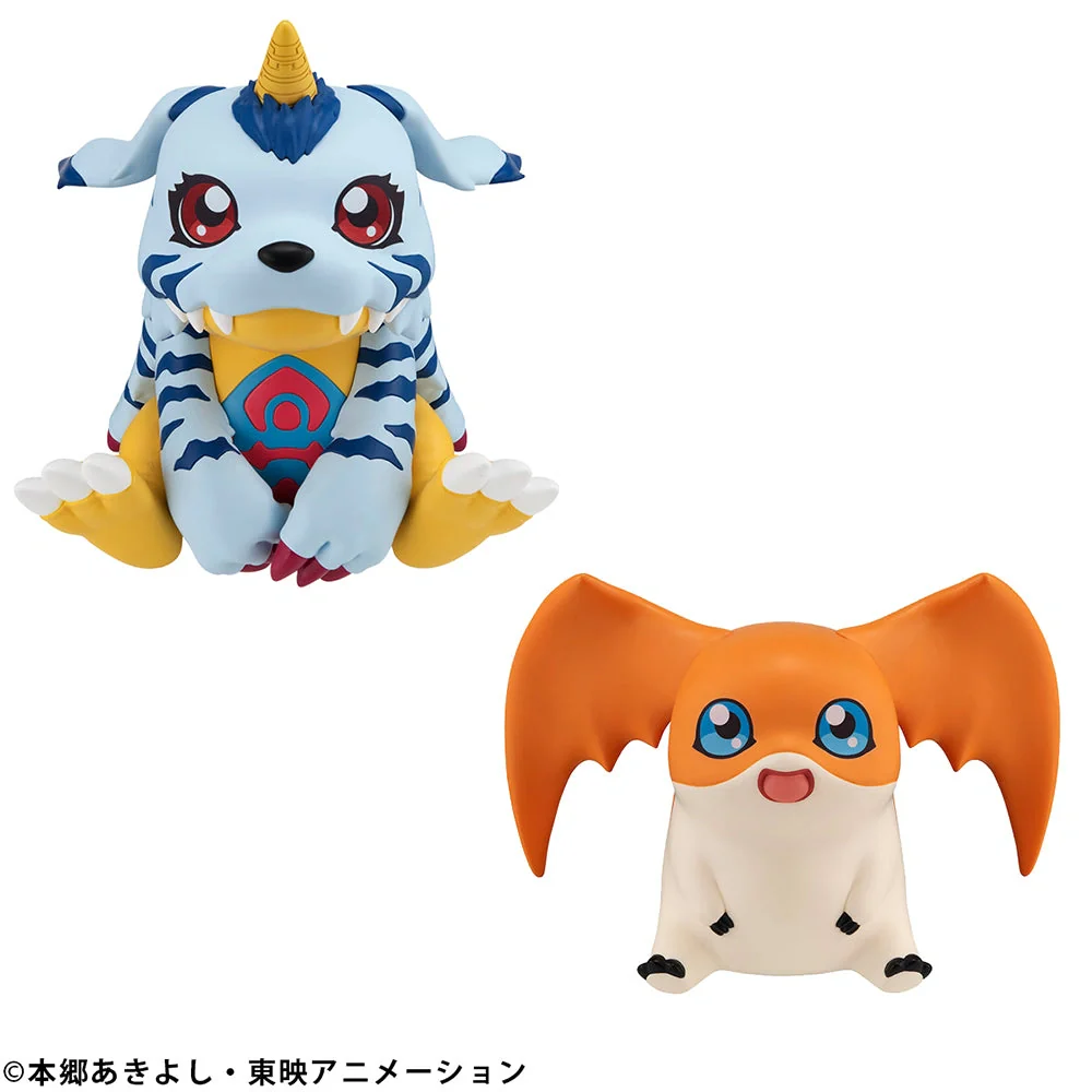 [Pre-order] Digimon Adventure - GABUMON＆PATAMON Set(with gift) Lookup Mini Figure MegaHouse - Image 2