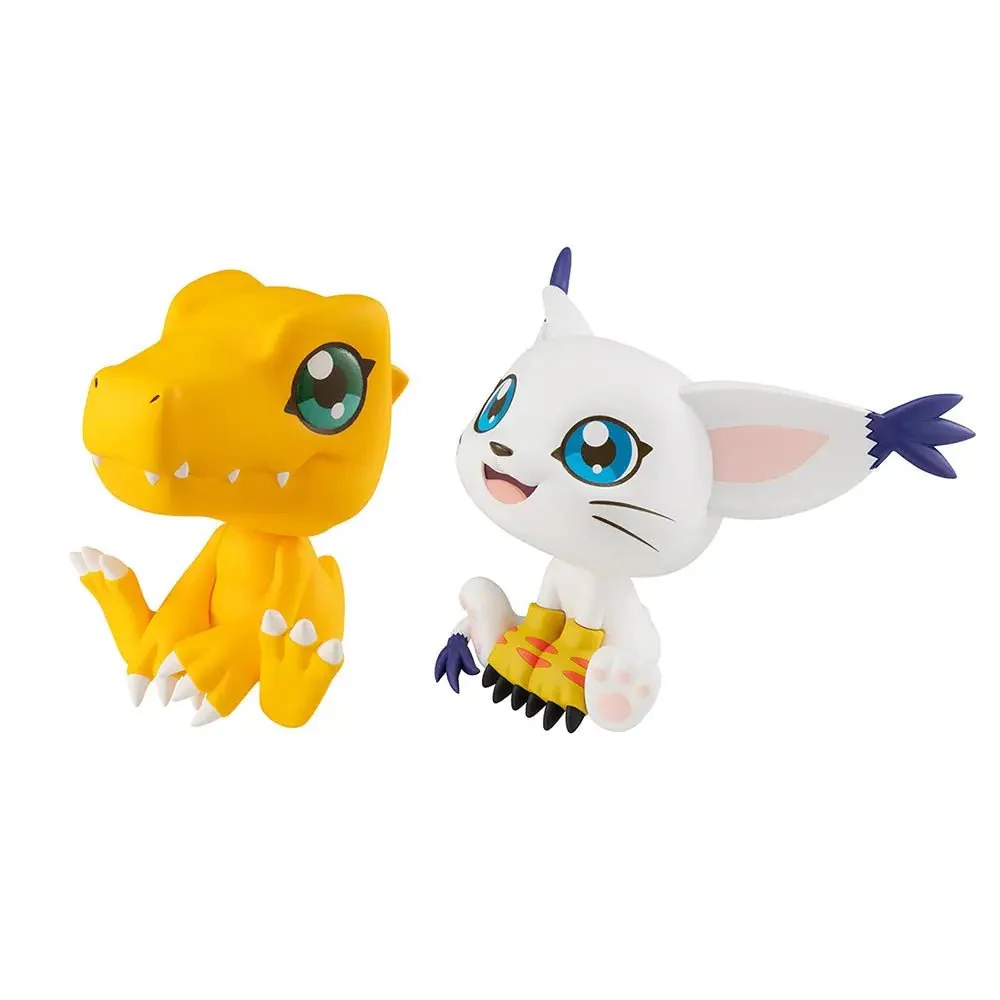 [Pre-order] Digimon Adventure - Lookup Digimon Adventure Agumon & Tailmon set (with gift) Mini Figure Megahouse - Image 3