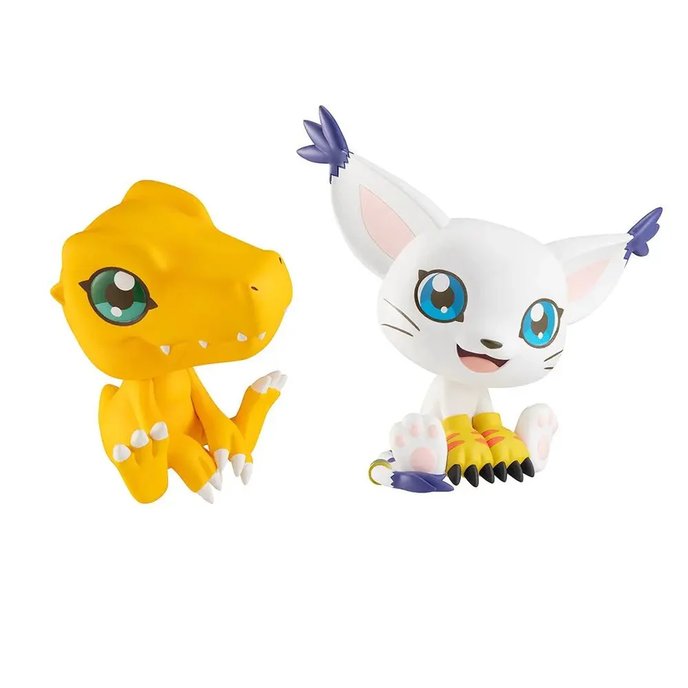 [Pre-order] Digimon Adventure - Lookup Digimon Adventure Agumon & Tailmon set (with gift) Mini Figure Megahouse - Image 5