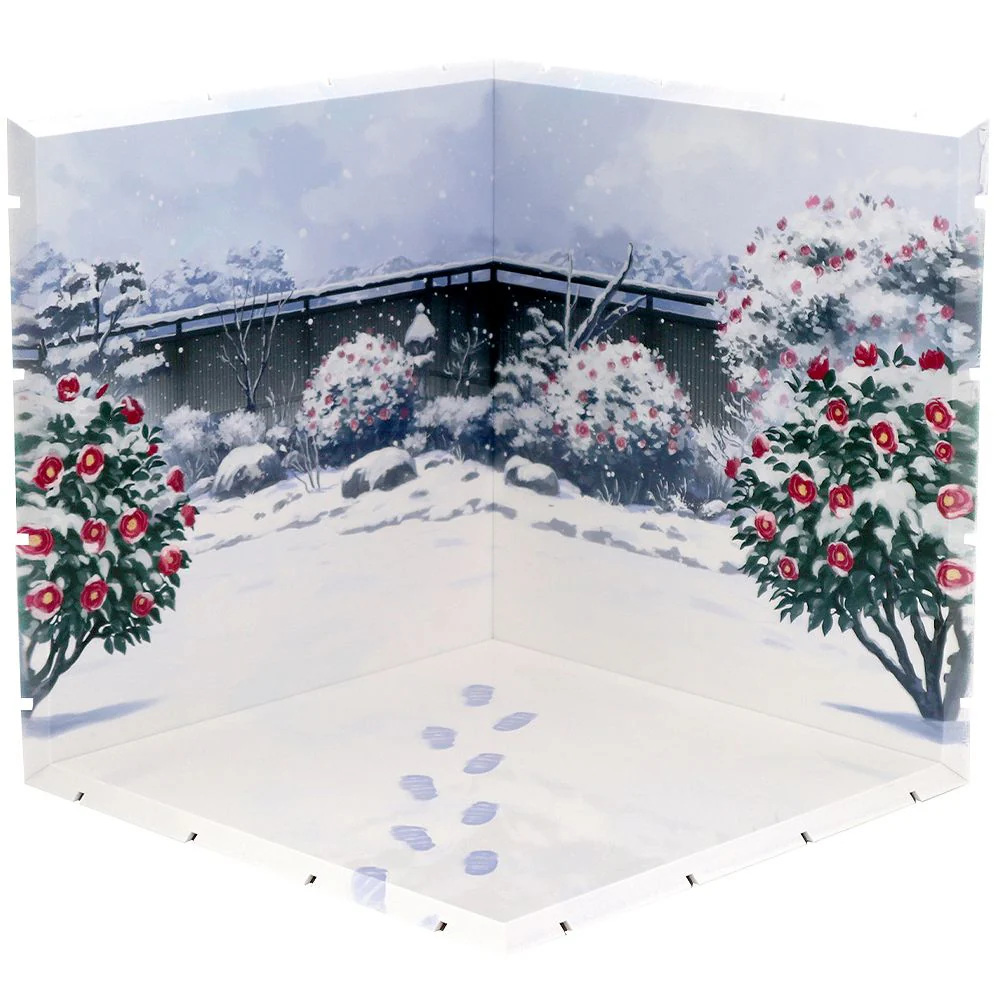 [Pre-order] Dioramansion 200 - Winter-Blooming Camellias Background Panel PLM