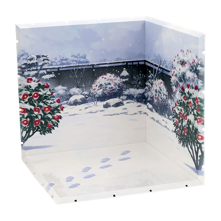 [Pre-order] Dioramansion 200 - Winter-Blooming Camellias Background Panel PLM - Image 2