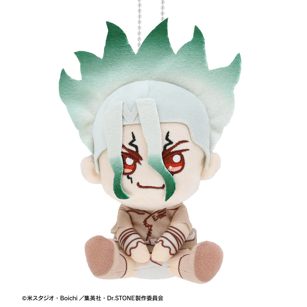 [Pre-order] Dr. Stone - Ishigami Senku & Asagiri Gen Mascot Set Plushie Keychain armabianca - Image 5