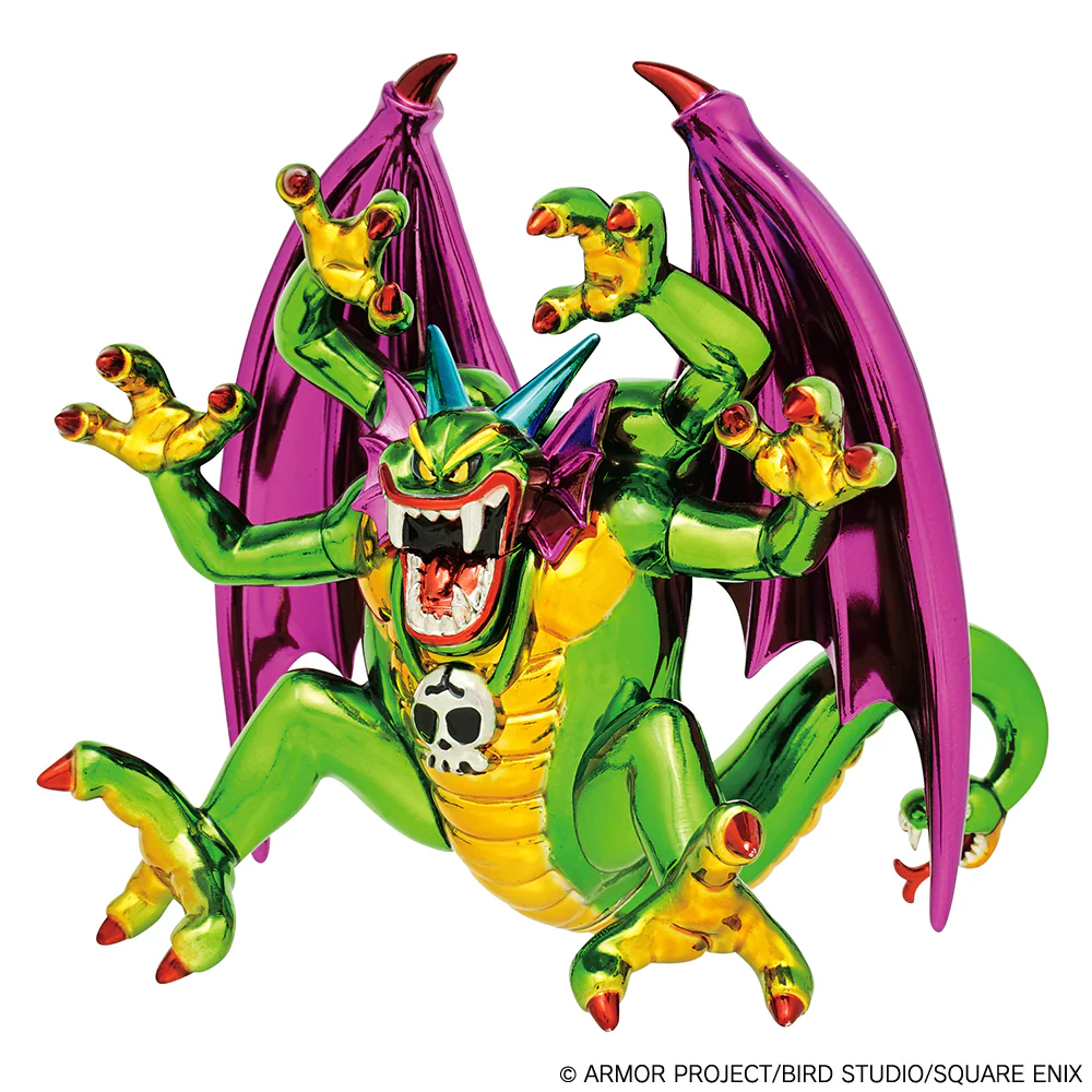 [Pre-order] Dragon Quest - Metallic Monsters Gallery Malroth Green Version Mini Figure Square Enix - Image 2