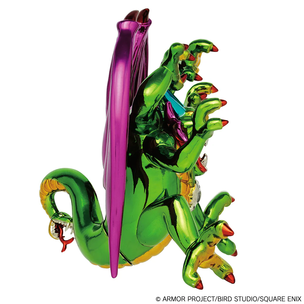 [Pre-order] Dragon Quest - Metallic Monsters Gallery Malroth Green Version Mini Figure Square Enix - Image 5