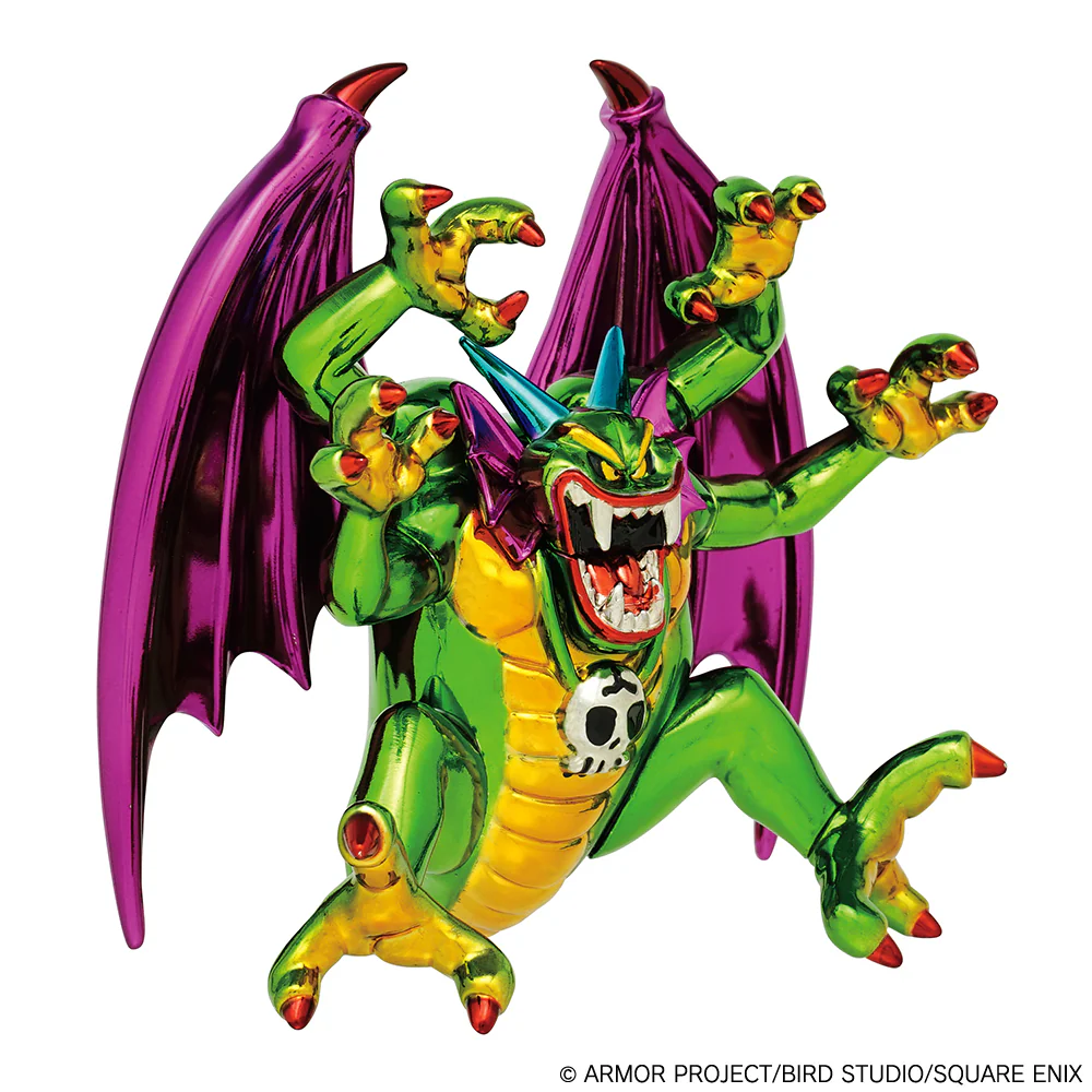 [Pre-order] Dragon Quest - Metallic Monsters Gallery Malroth Green Version Mini Figure Square Enix - Image 6