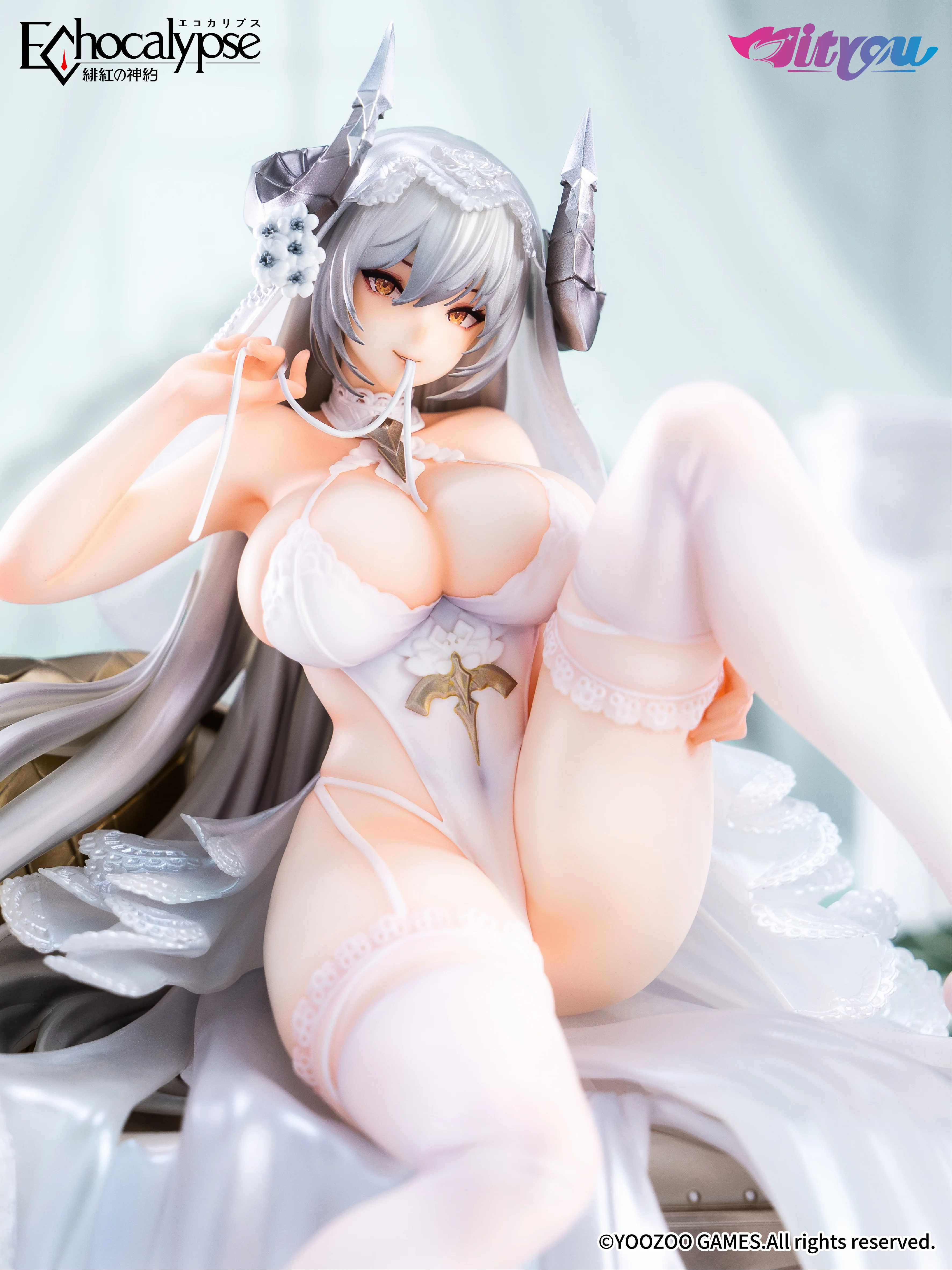 [Pre-order] Echocalypse - Lilith (Pure White Wedding Dress Ver.) 1/7 Scale Figure Mityou - Image 2