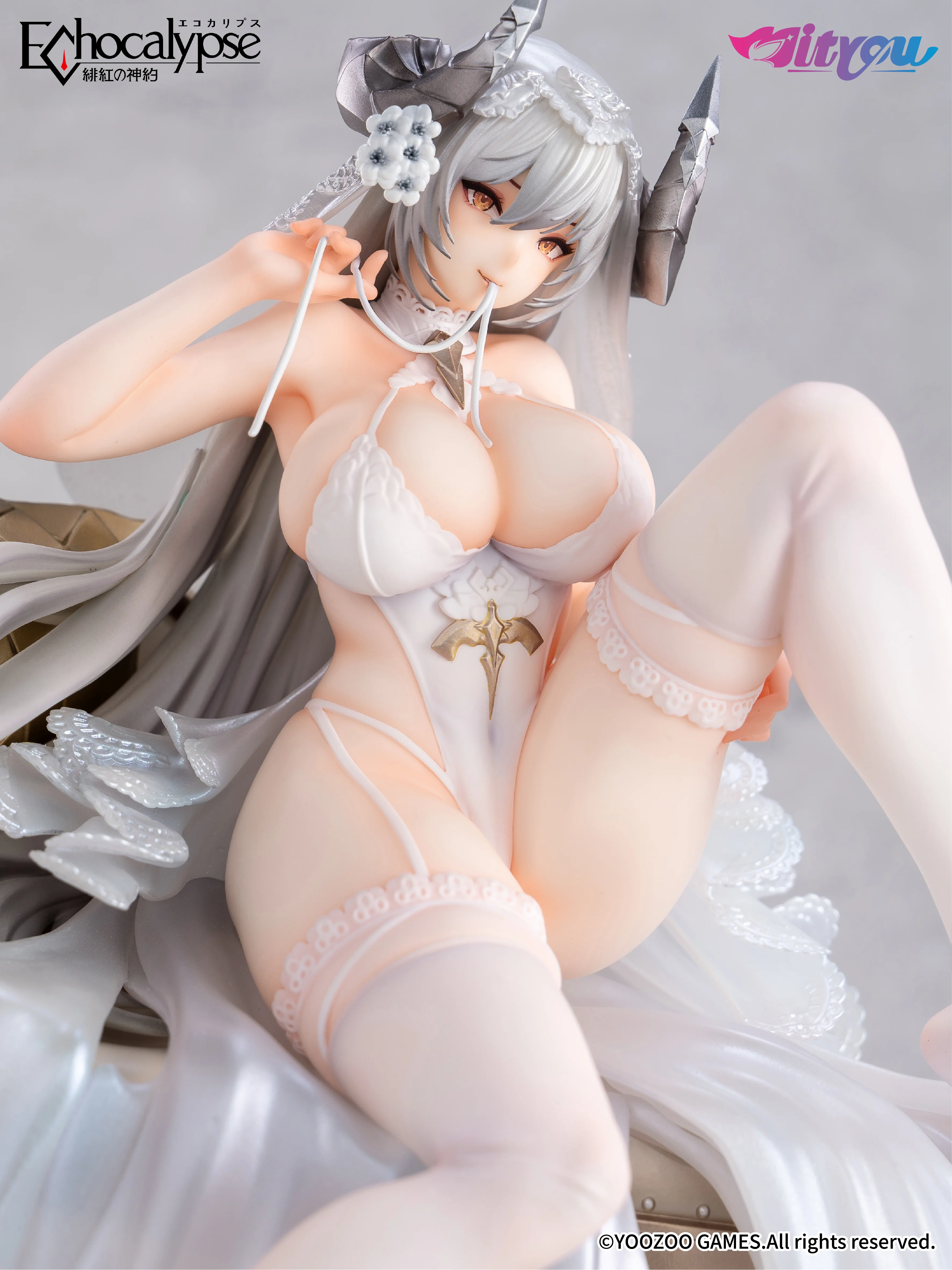 [Pre-order] Echocalypse - Lilith (Pure White Wedding Dress Ver.) 1/7 Scale Figure Mityou - Image 4