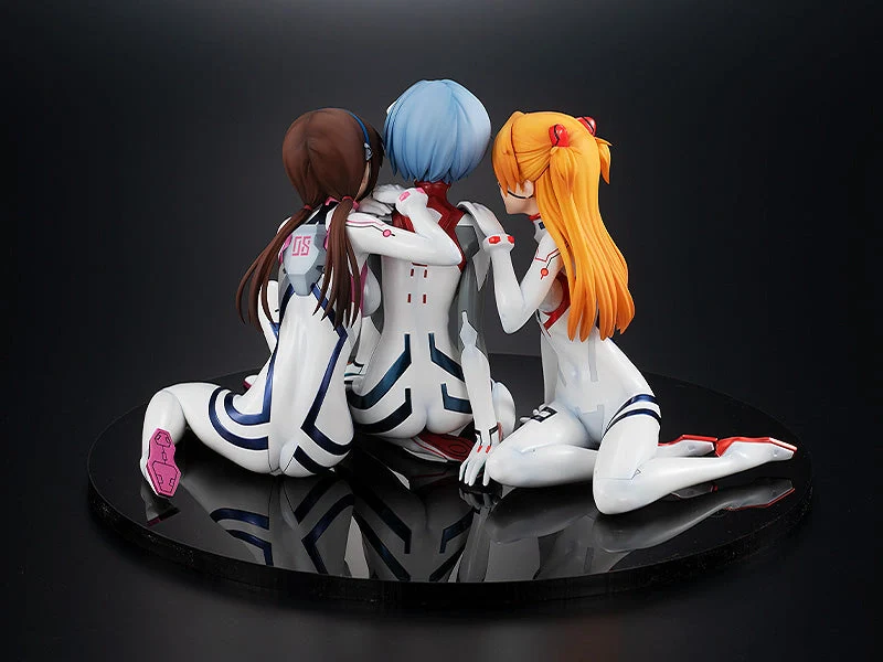 [Pre-order] Evangelion: 3.0+1.0 Thrice Upon a Time - Asuka/Rei/Mari: Newtype Cover ver. 1/8 Scale Figure Kadokawa - Image 3