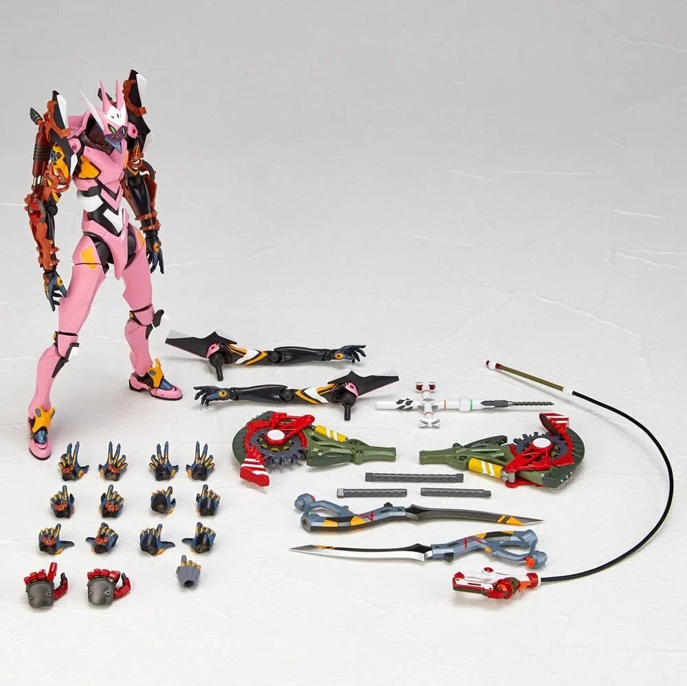 [Pre-order] EVANGELION EVOLUTION - EV-023 Kai Unit-08 Gamma Action Figure Kaiyodo - Image 14