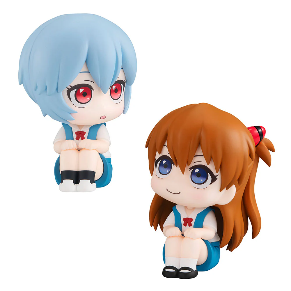 [Pre-order] Evangelion - Rei Ayanami & Shikinami Asuka Langley Set [with gift] Mini Figure MegaHouse - Image 5