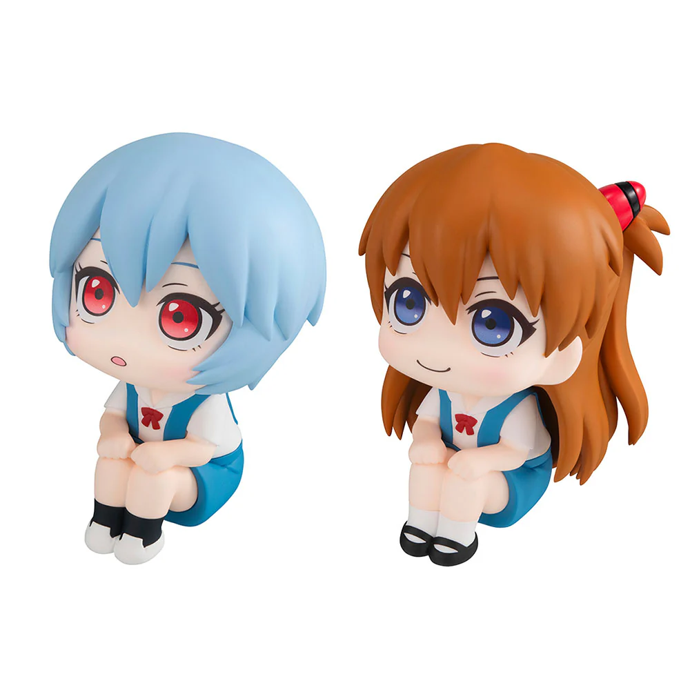[Pre-order] Evangelion - Rei Ayanami & Shikinami Asuka Langley Set [with gift] Mini Figure MegaHouse - Image 7