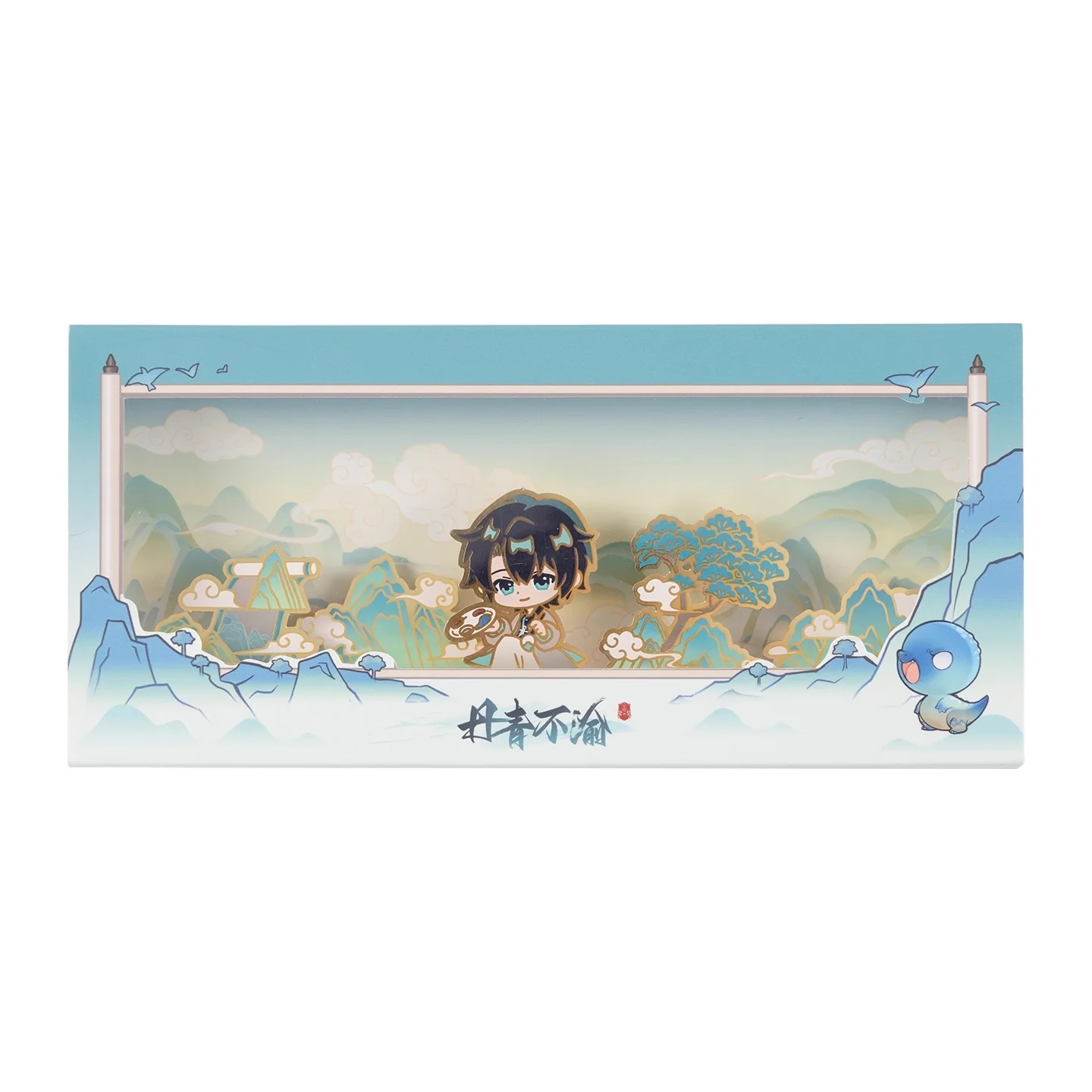 Everything Is New - Thousand Miles of Rivers and Mountains Impression Metal Bookmark Moeyu - Image 5