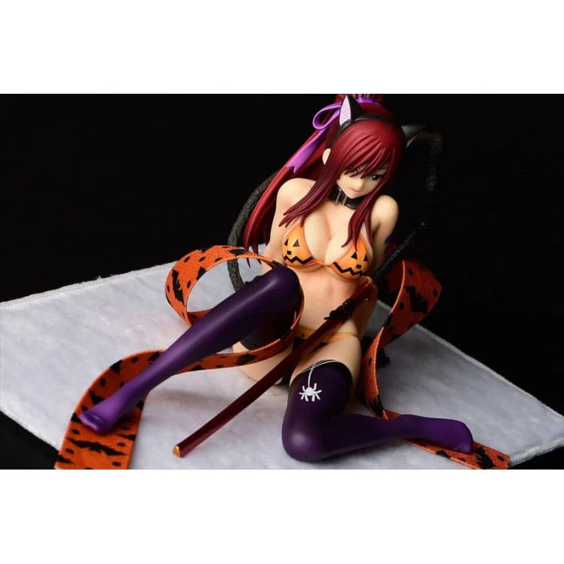 [Pre-order] Fairy Tail - Erza Scarlet (Halloween Cat Gravure Ver.) 1/6 Scale Figure Orca Toys - Image 12