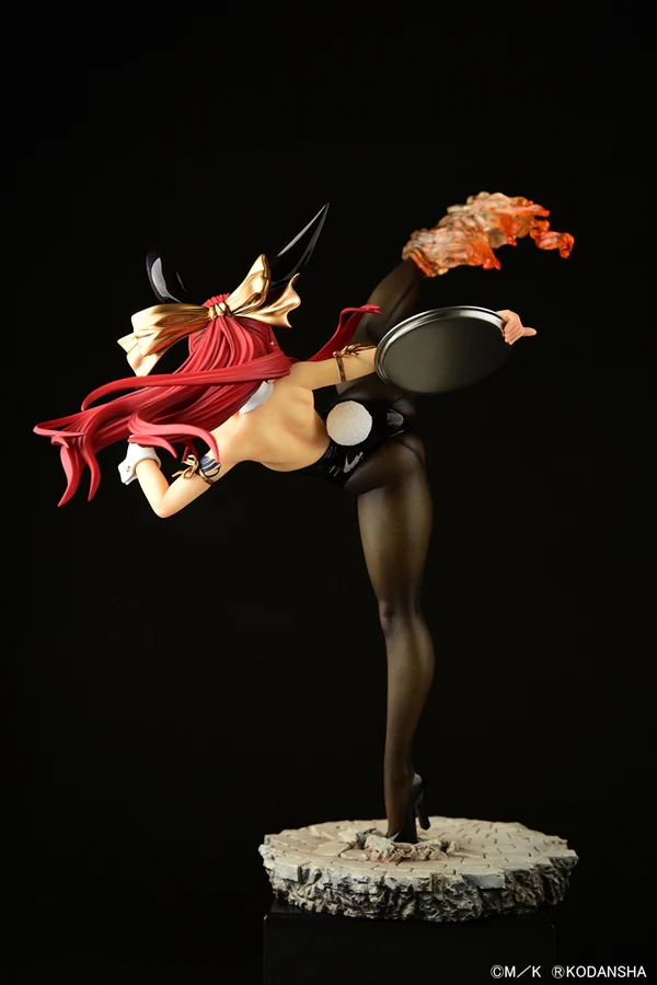 [Pre-order] FAIRY TAIL - Erza Scarlet (HIGH KICKver. Black Bunny) 1/6 Scale Figure Orcatoys - Image 8